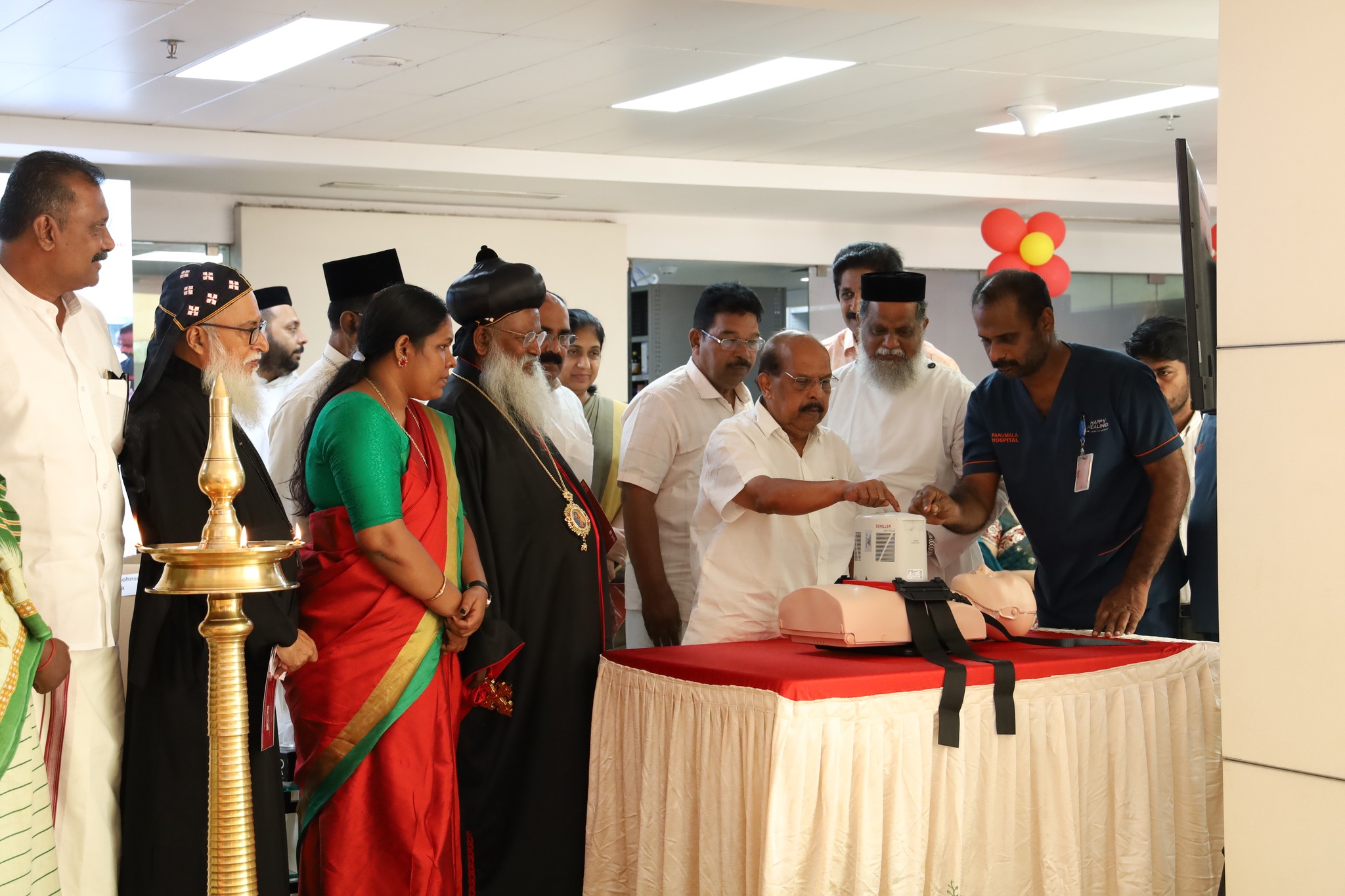 INAUGURATION OF  ADVANCED MEDICAL FACILITIES & CPR TRAINING PROGRAMME