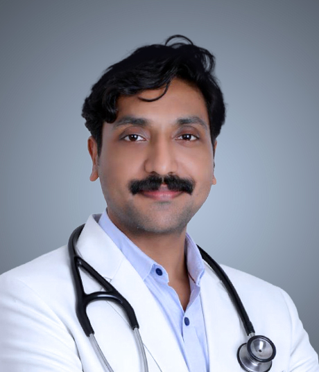 Photograph of Dr. Ramkumar R, Consultant Cardiovascular and Thoracic Surgeon at Parumala Hospital, Thiruvalla, Kerala.